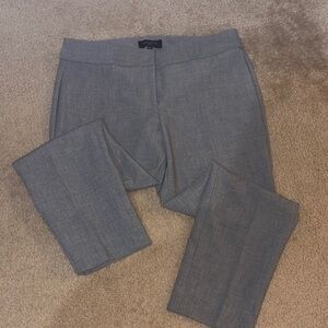 Talbots Gray Straight-Leg Trousers